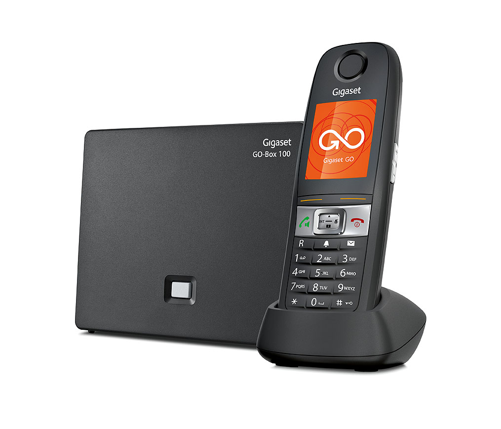 VoIP Hybrid Basisstation für z. Bsp. S850H Mobilteil vom S850A Gigaset GO-Box 100 analog 