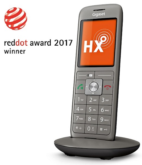 Gigaset CL660HX mit Red Dot Design Award Logo
